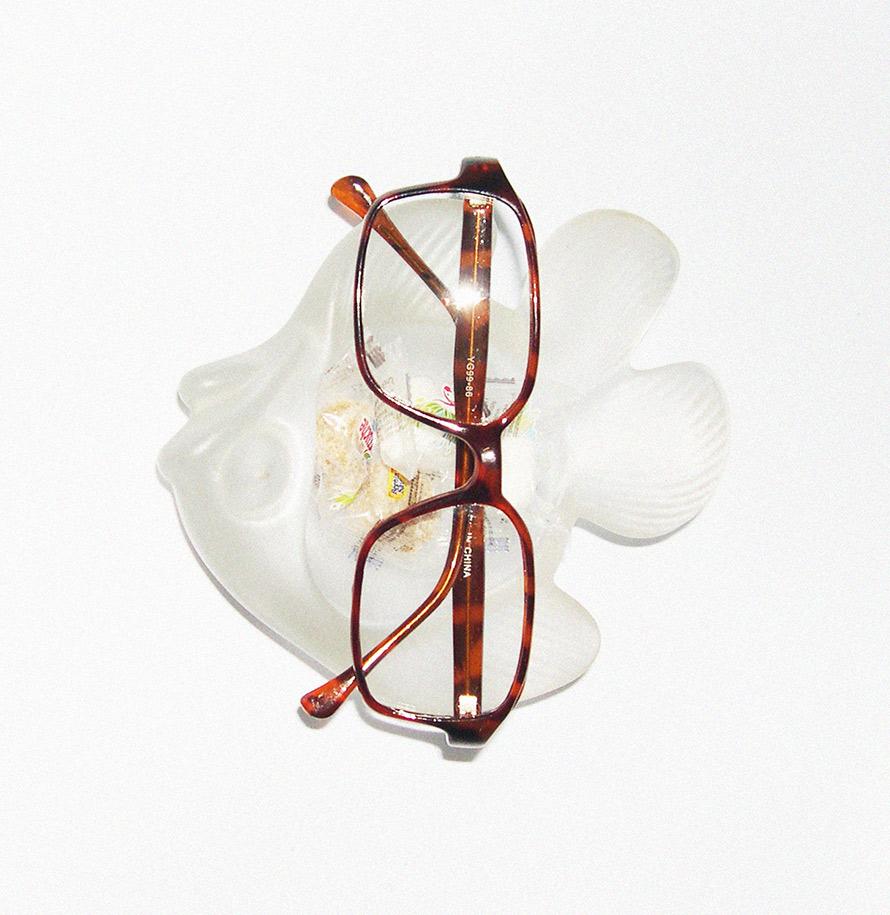 winter square overfit glasses