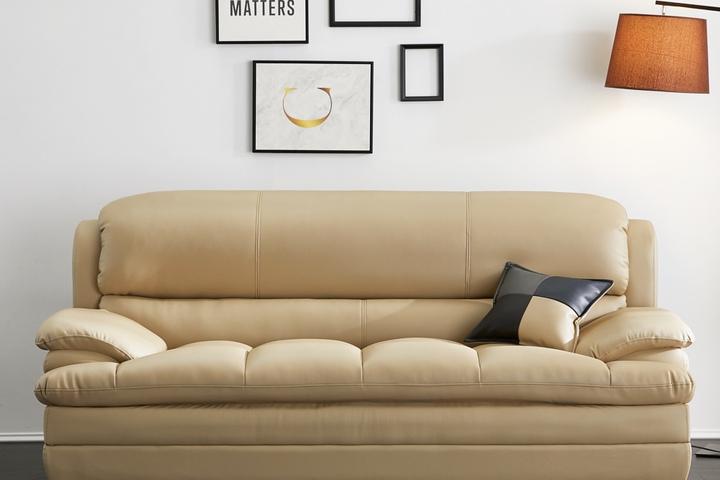 바론 2인용 3인용 가죽소파 사무실 거실 미니쇼파 4colors