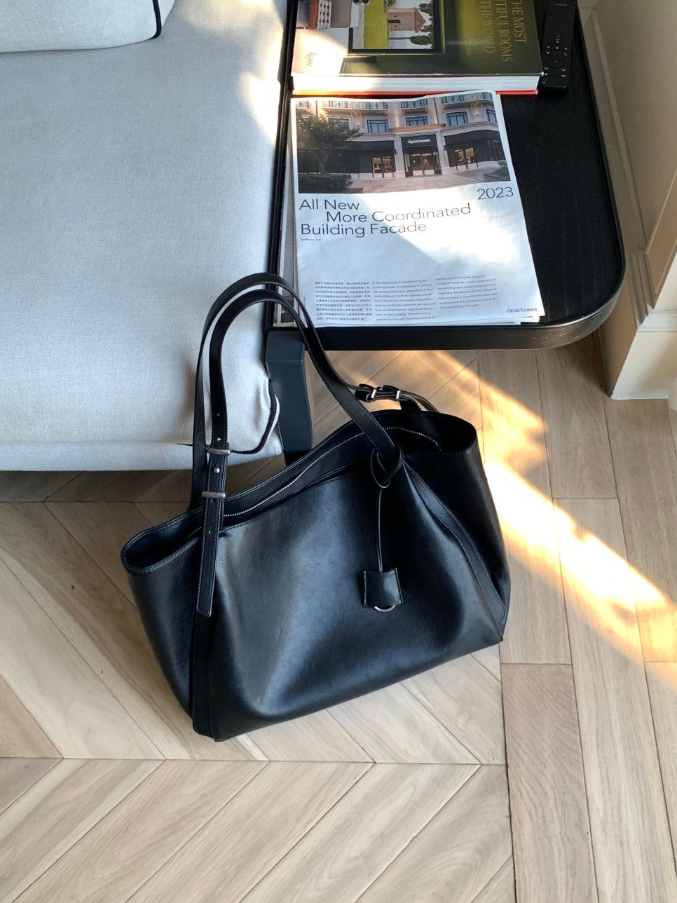 Ge noice leather tote bag