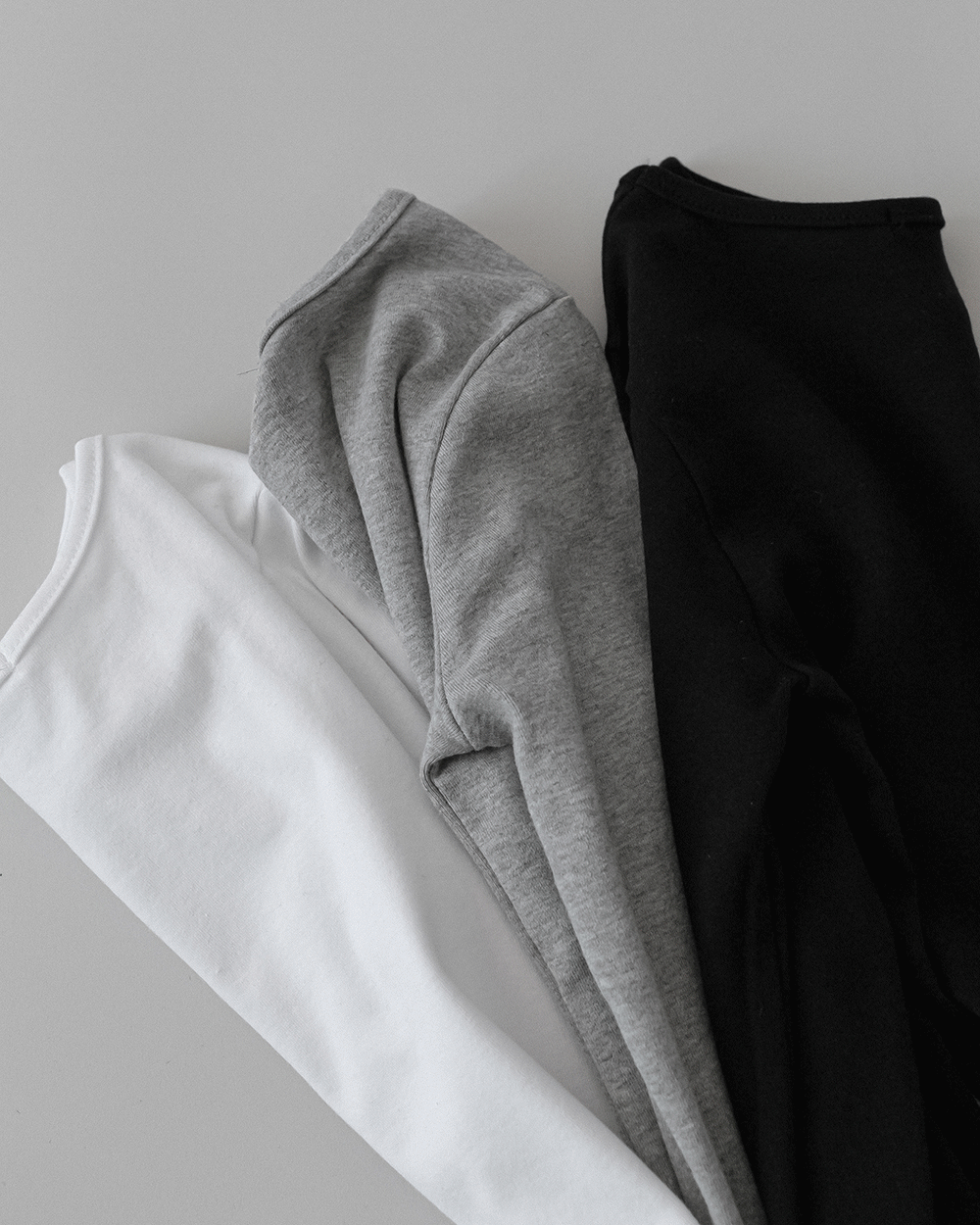 시크바이 [주문폭주] 모달 라운드 티셔츠