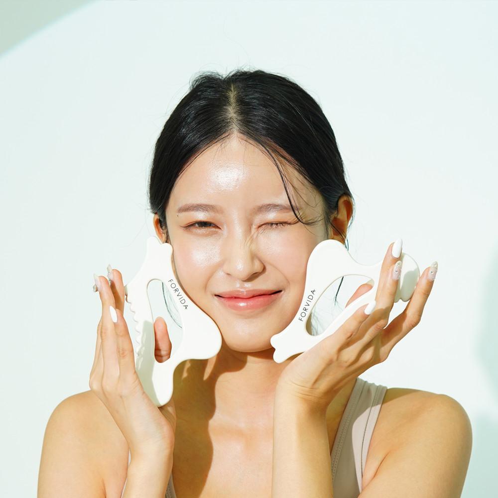 포비다 세라믹 도자기 올인원 괄사 마사지기