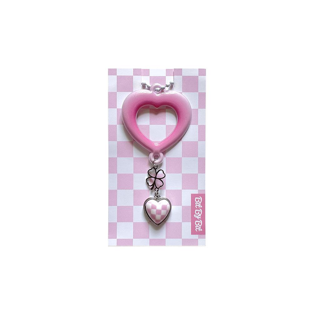 Heart Epoxy Key Ring