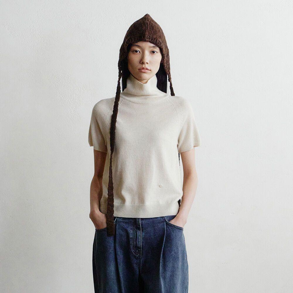 [online exclusive]pony short sleeve pullover (ivory)