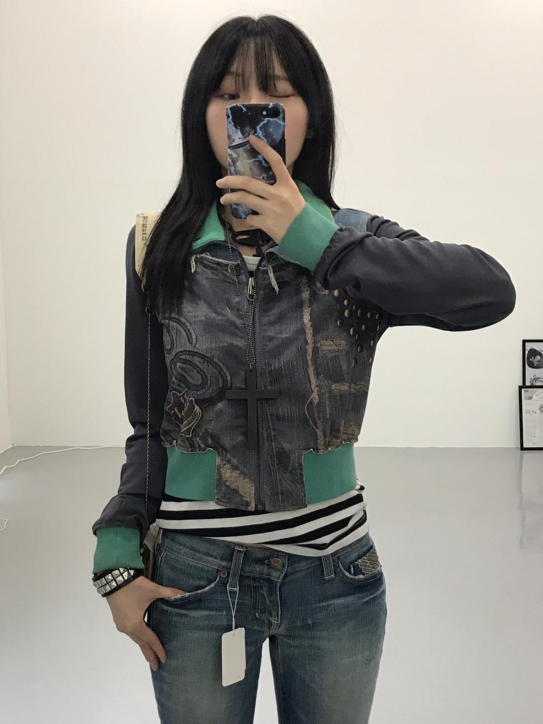 Bnx Poly Denim Printing Jackets