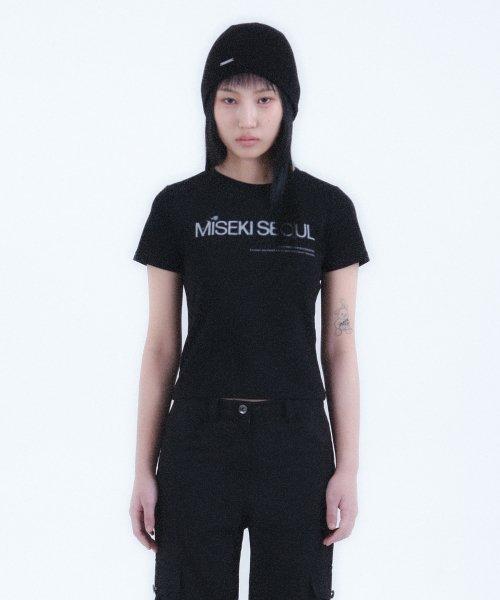 Logo short sleeves BLACK