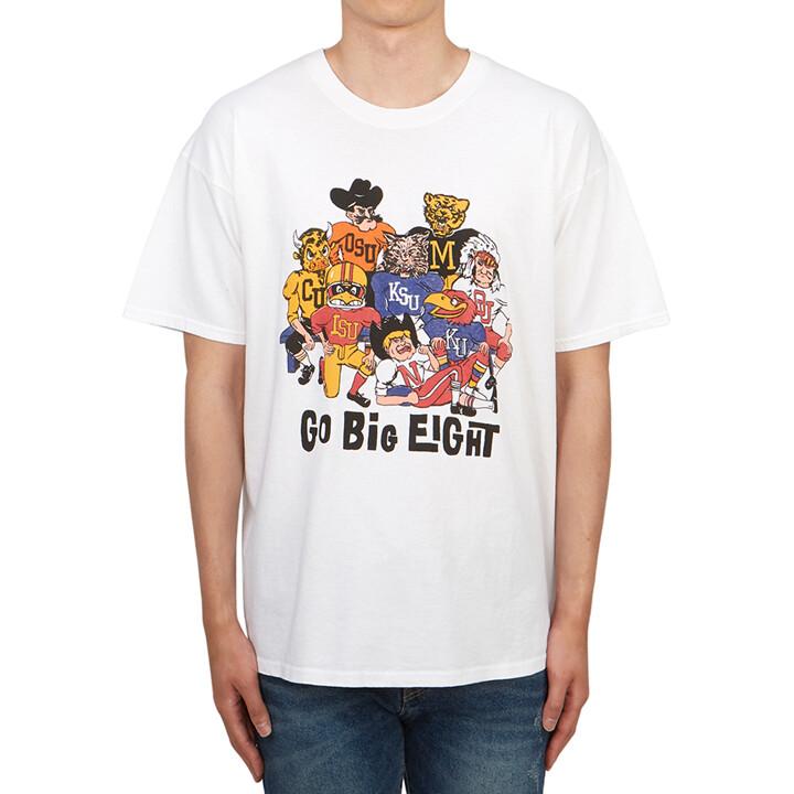 와일드동키 남성 반팔티셔츠 T BIG EIGHT WHITE M