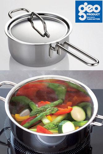 (정품) Geo 통7중 최고급 스텐레스 냄비 / 인덕션 OK