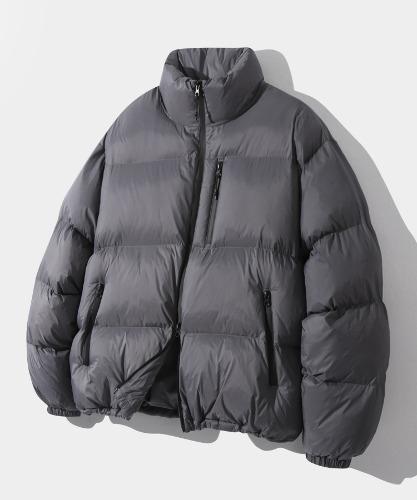 ASI 2WAY HEAVYWEIGHT PUFFER PADDED JACKET_DARK GRAY