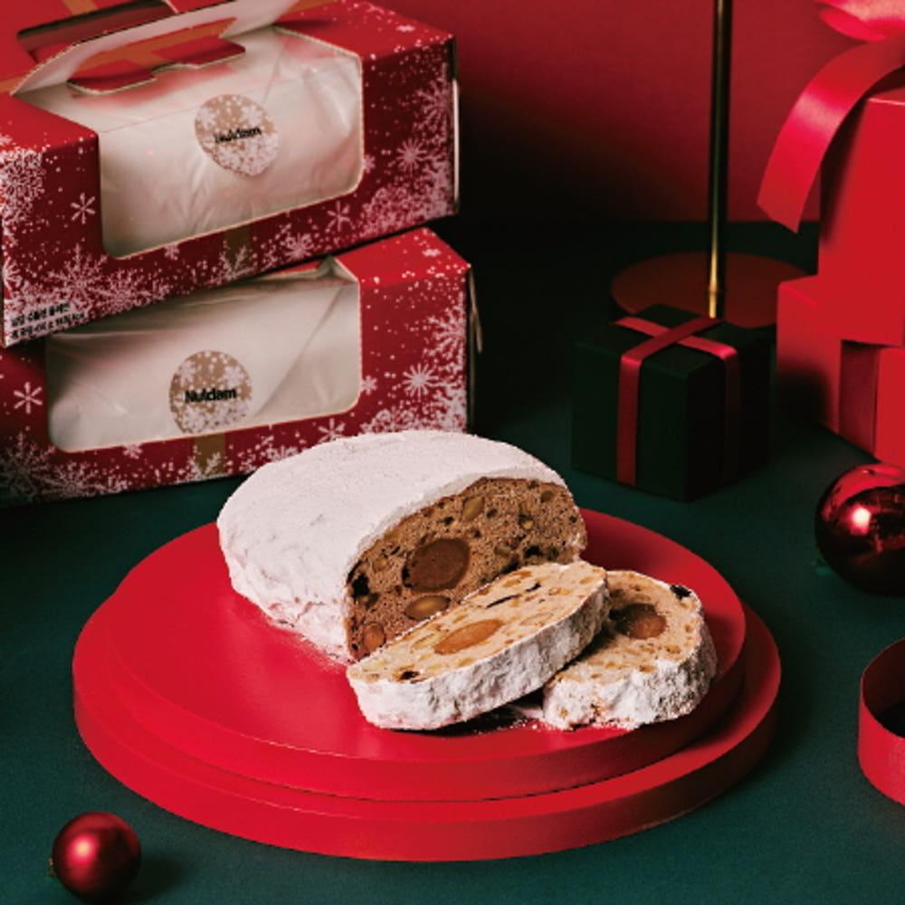 [1+1] 널담 고단백 슈톨렌 450g 독일 전통 크리스마스 과일 케이크 프로틴 1세트+1세트 총 2박스