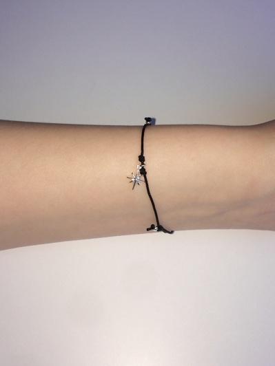 [SILVER925] twinkle knot bracelet