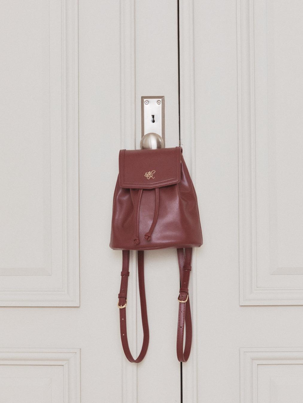 [10/1 예약배송]Rosie backpack (Cherry)