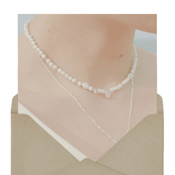 파도가 머문 뒤, pearl necklace of June