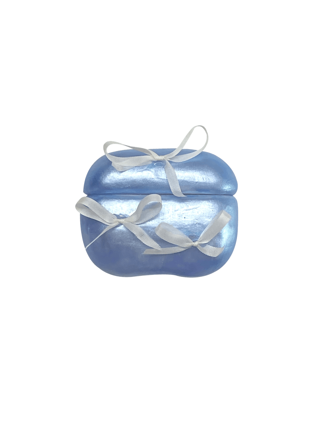 [12/26 Restock] airpods case 014 (white ribbon)