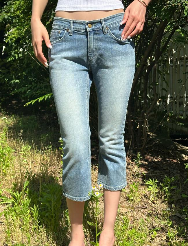 퍼베이비 capri denim pants