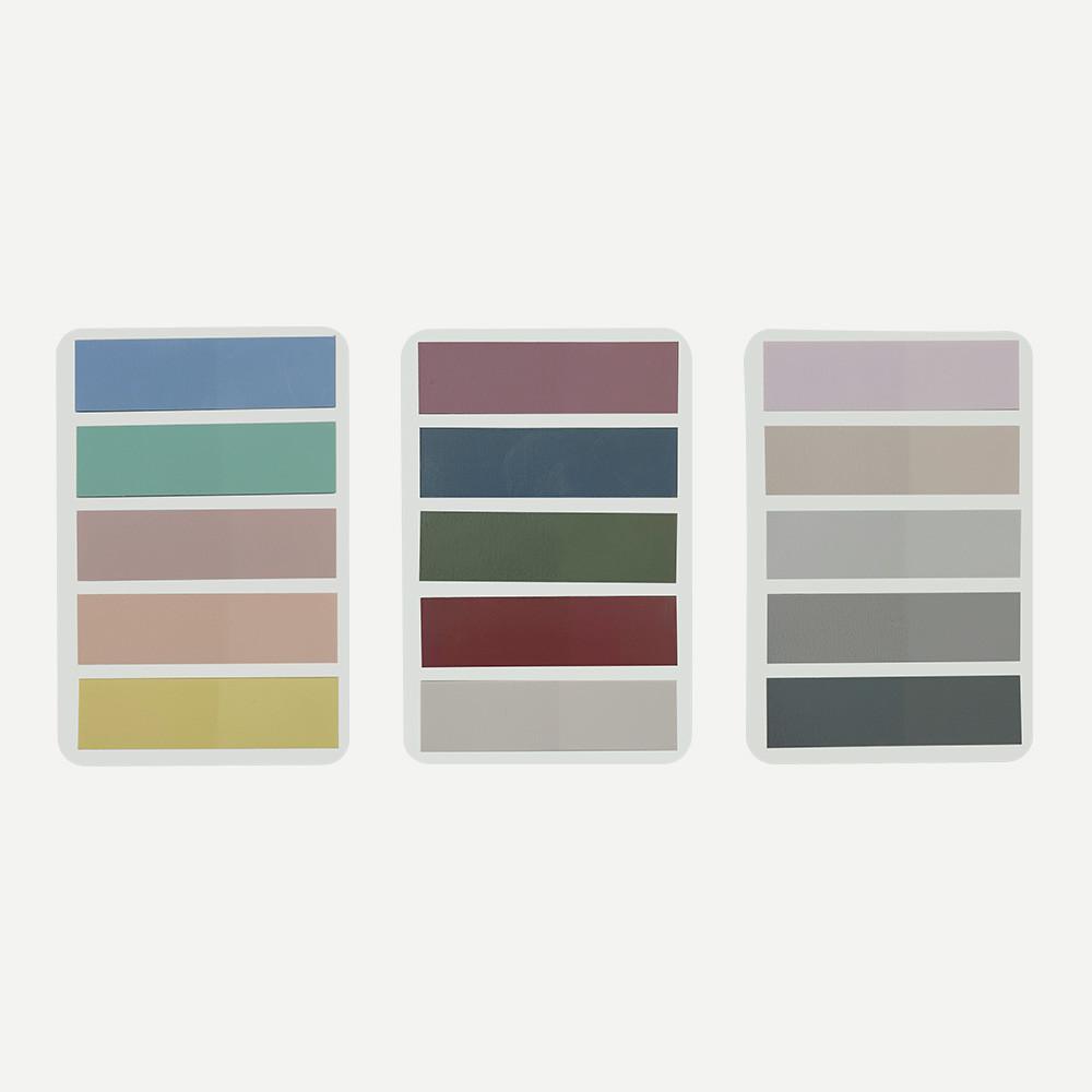 인덱스 숏인덱스 미니 테이프 5색 플래그 점착 스티커 북마크 다이어리 필기 파일정리