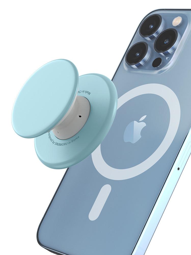 신지모루 맥세이프 그립 톡홀더 M탭톡 원터치 마그네틱 자석 거치대