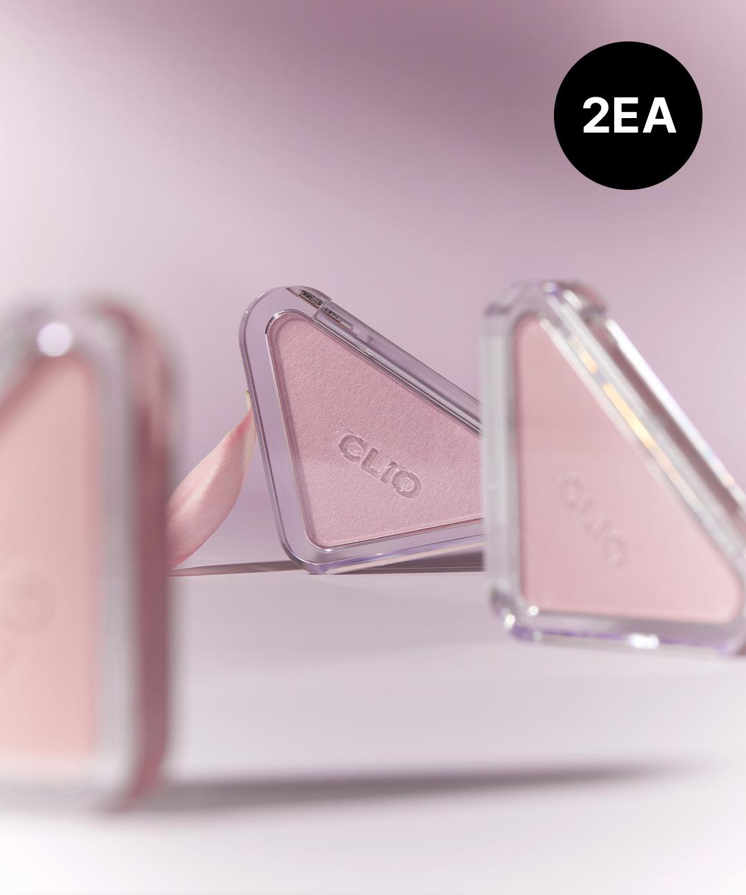 클리오 [2개 세트+증정💝] 에센셜 블러쉬 탭 [증정] 글램틴트 미니