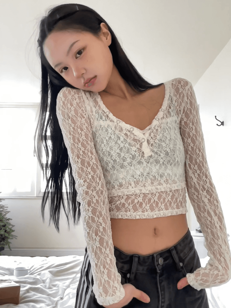 Rose Slim Button Set