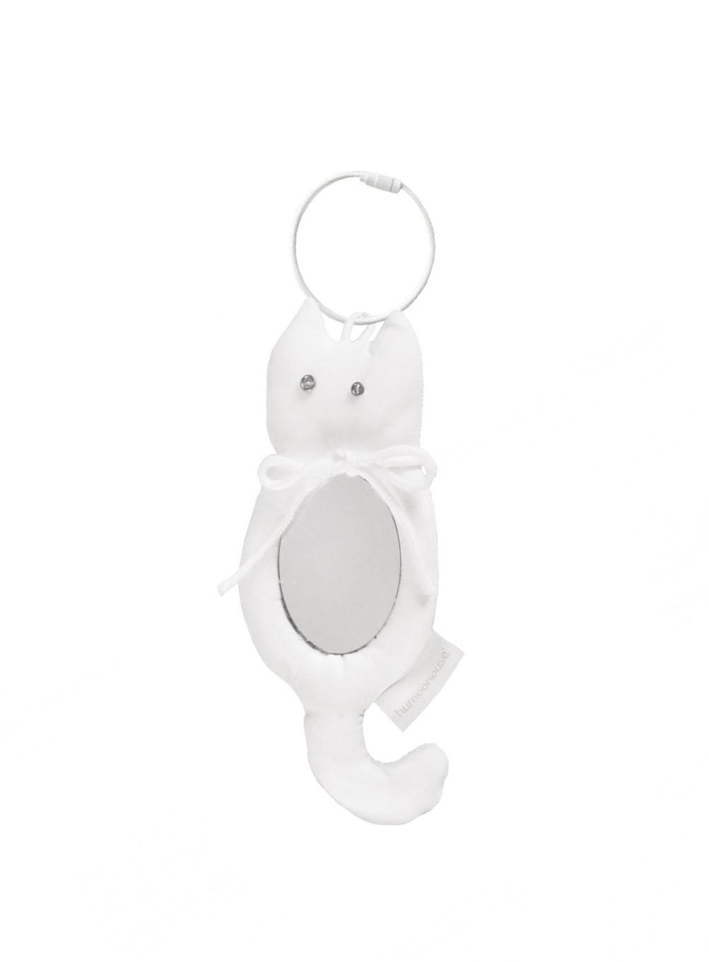mini cat cushion mirror keyring