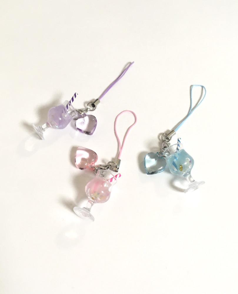 키라키링 소다 러브 키링 soda love keyring