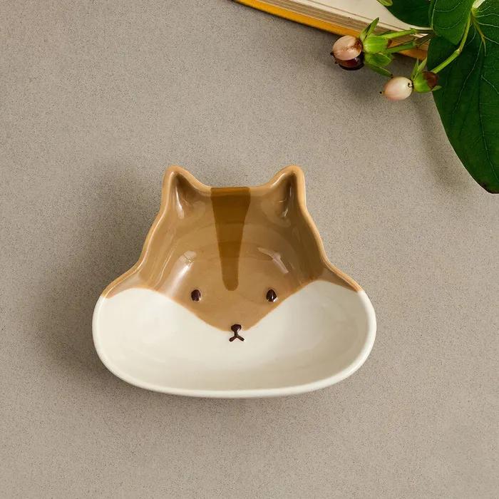 L 뚱다람쥐 모양종지 W9