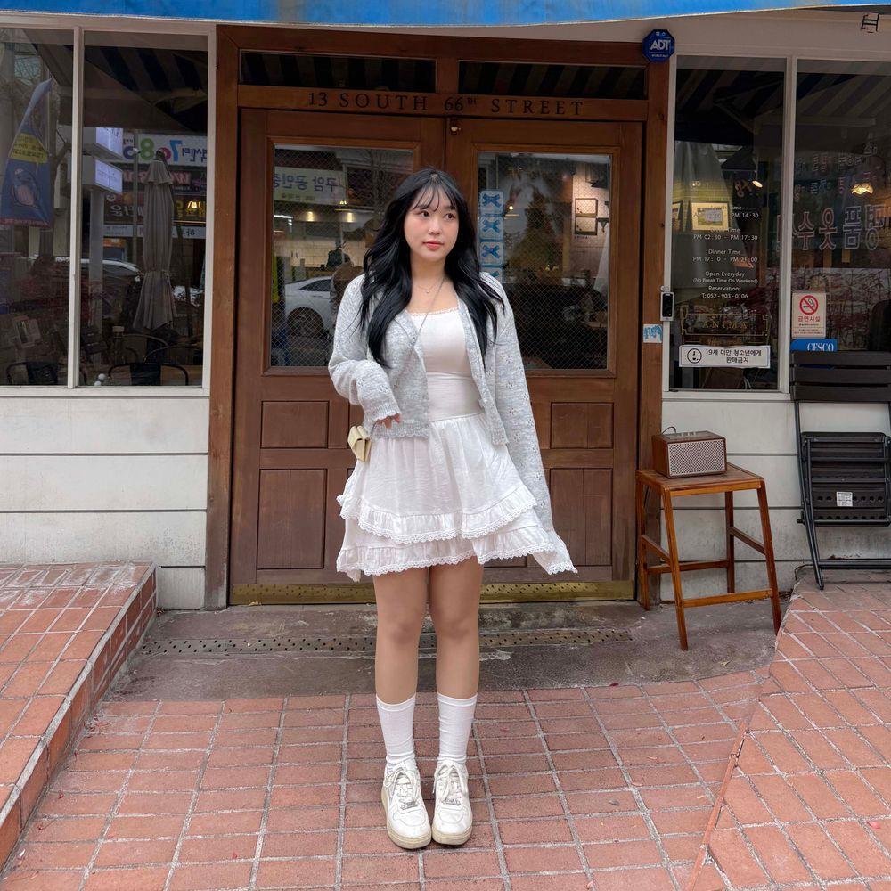 프리하다 [강추/문의폭주] 밀크썸 -10kg 여리핏보장 펀칭 후드 가디건 출근룩 봄나들이 빅사이즈 하객룩 벚꽃