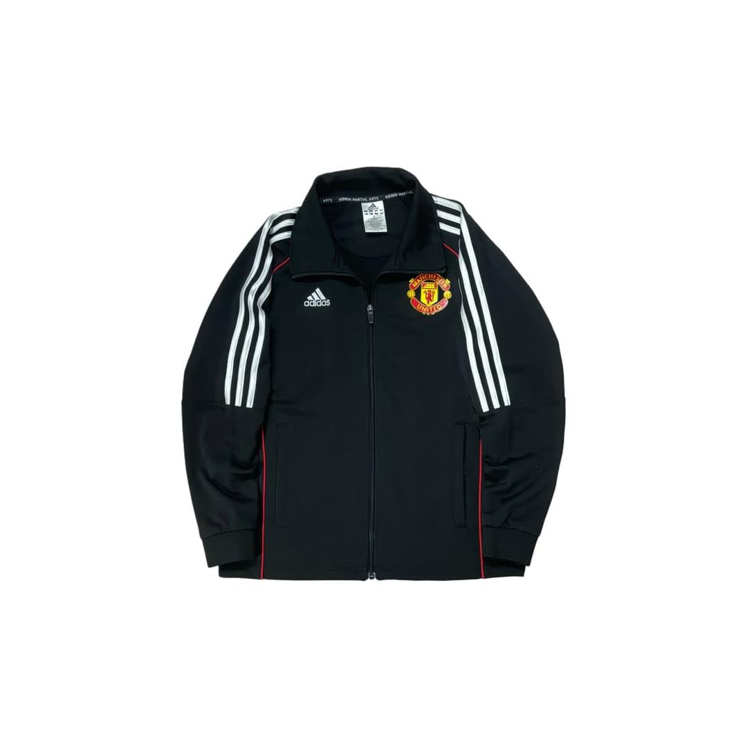 아디다스 맨유 커스텀 져지 축구 트랙탑 검흰  | 후루츠패밀리
