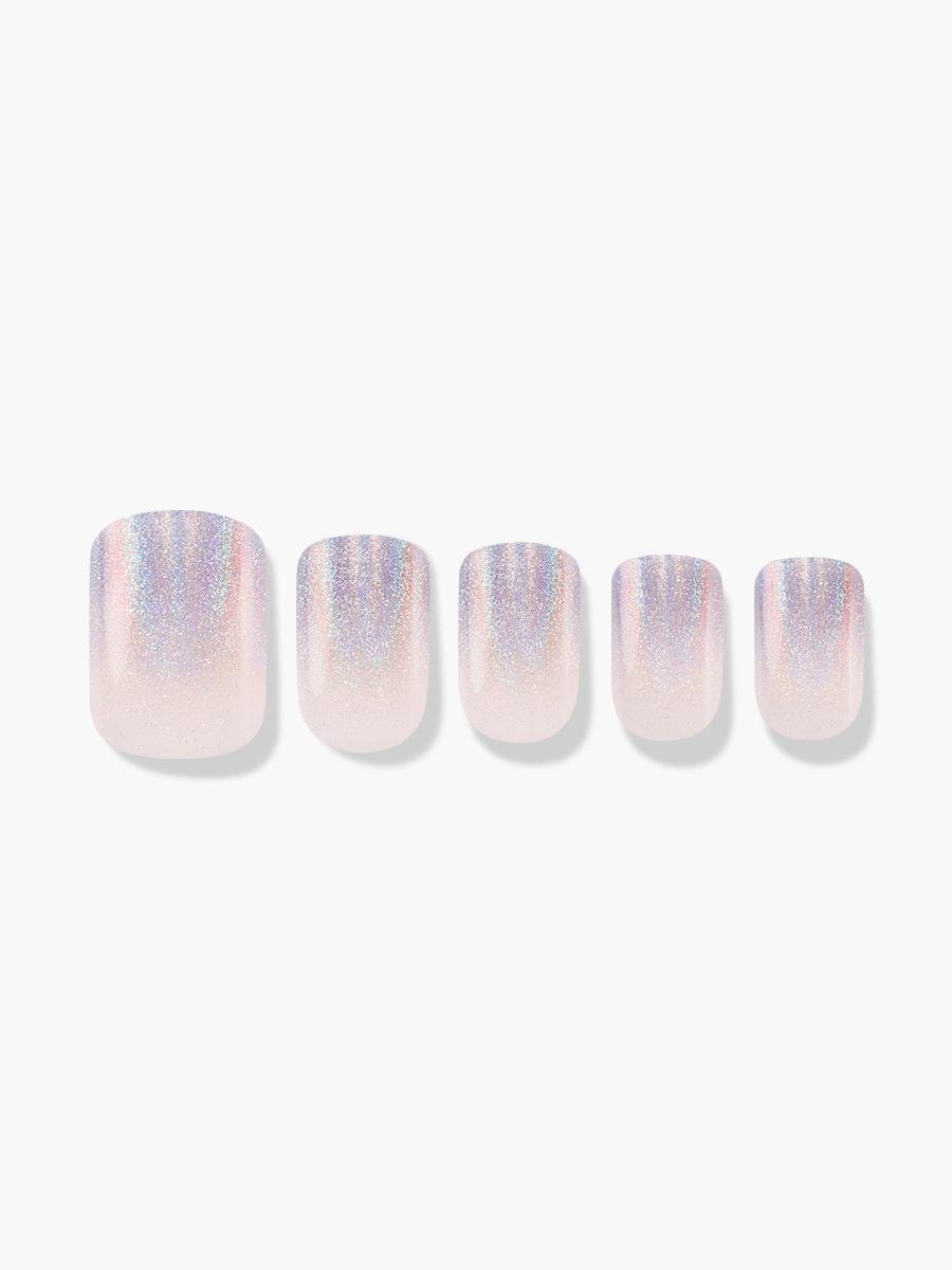 머메이드 옴브레 네일(스퀘어)