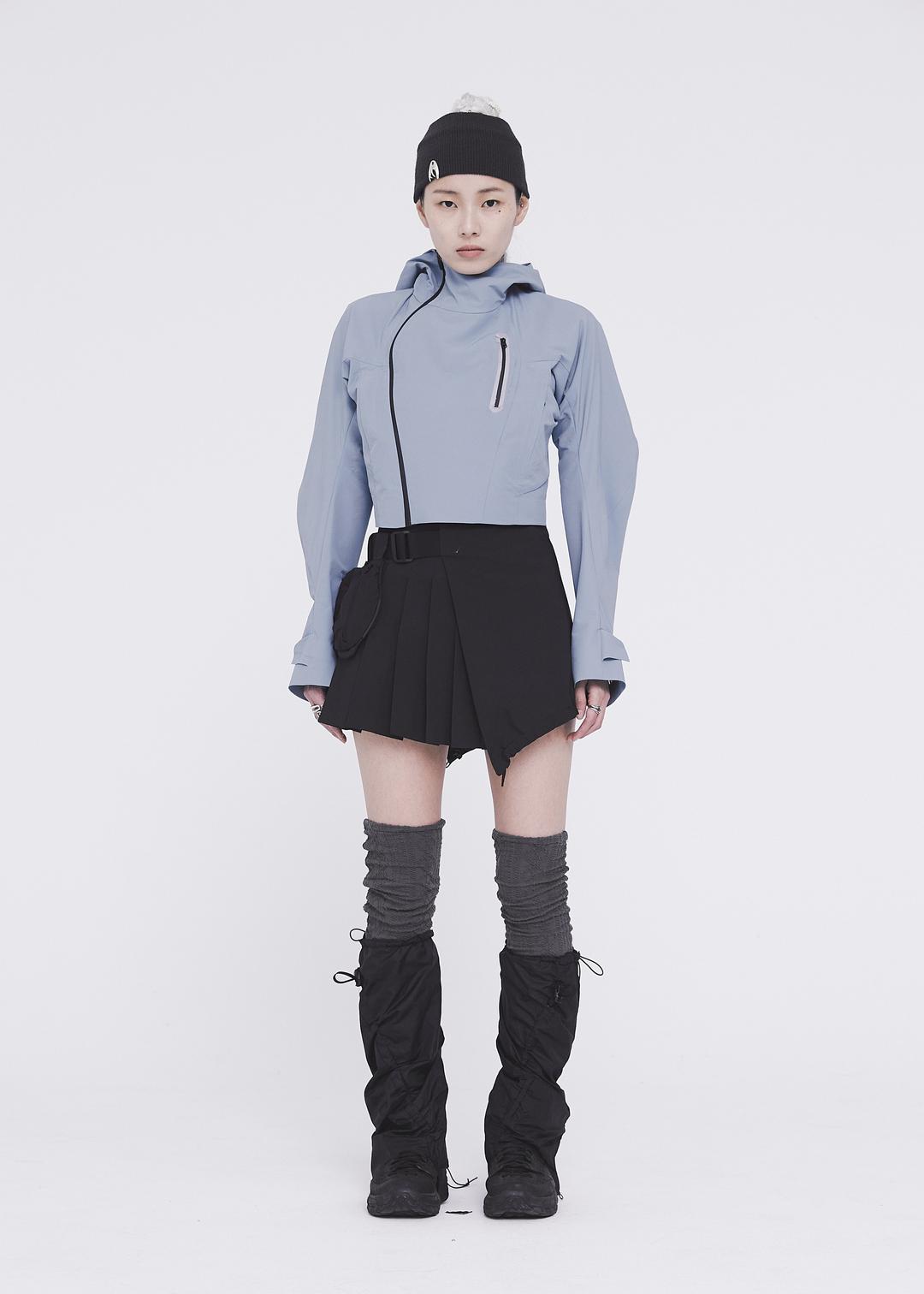 Cropped Shell Jacket