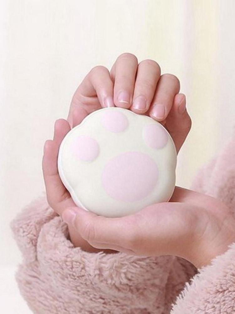 단미 고양이 양면발열 USB 충전식 휴대용 손난로 보조배터리 5000mAh