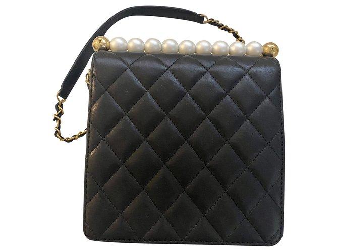 Chanel Flap Bag with pearls