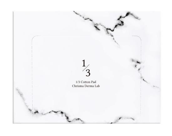 크리스마 1/3 화장솜 160매