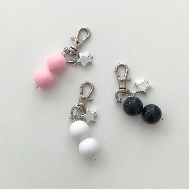 bubble star keyring