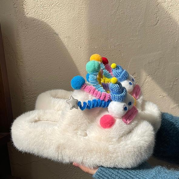 몬스터 모피 슬리퍼 층간소음 실내화 3color