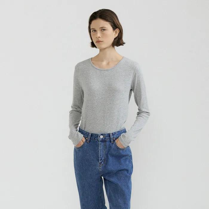 [일부 옵션 4/10 예약발송] Cleo Rib Tee (6color)