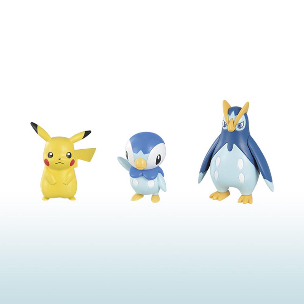 포켓프라 No.06 진화 시리즈 팽태자 진화세트