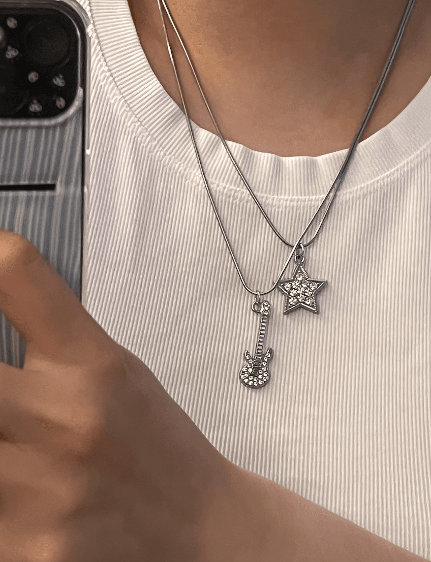 Cubic Necklace (3 Types)