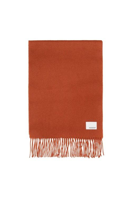 울 우븐 머플러 솔리드_오렌지