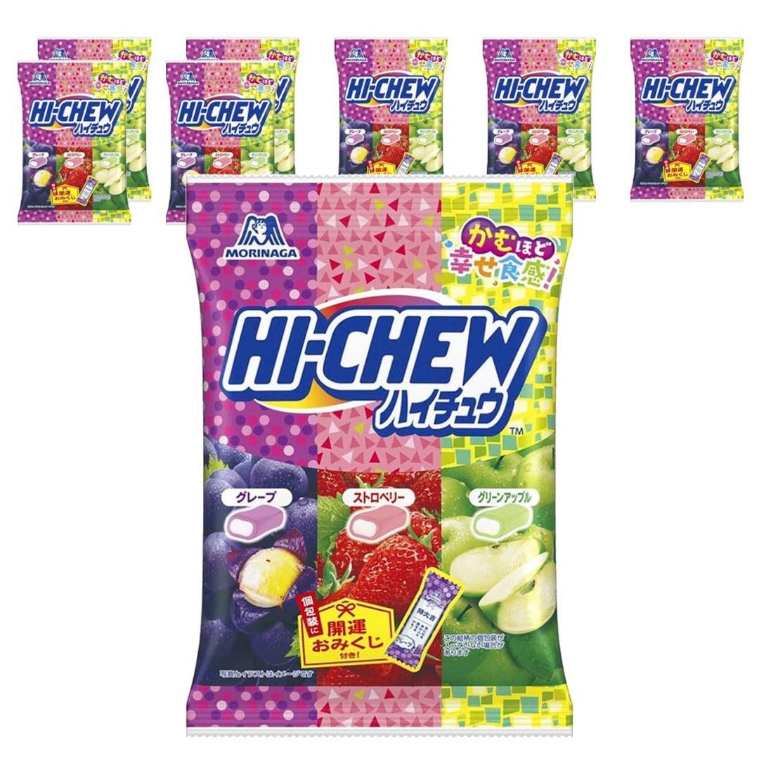 모리나가 하이츄 어쏘트 그레이프 + 스트로베리 그린 애플맛 - 츄잉/소프트캔디 | 쿠팡