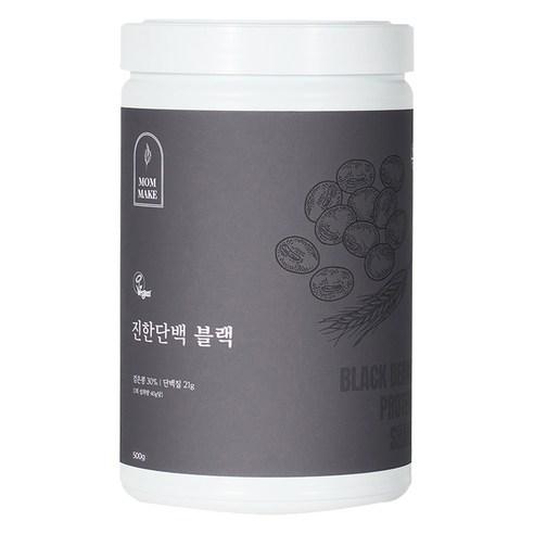 맘메이크 진한단백 블랙, 500g, 1개 - 선식가루 | 쿠팡
