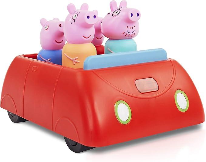 Peppa Pig's Clever Car Interactive Pre-School Toy With Lights And Sounds - Self Driving - Plays Peppa Music And Talks - Motorized Vehicle With Collision Avoidance Sensors– Red