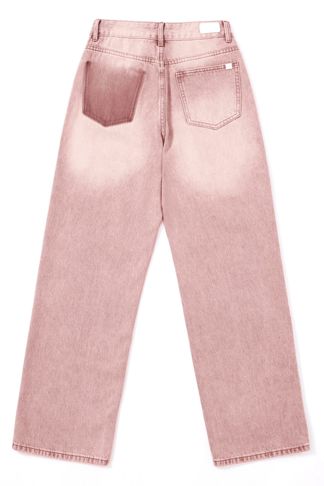 블러쉬 다잉 세미 와이드 핏 데님 팬츠 code 25001