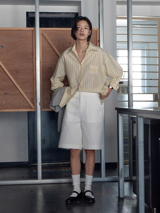 mini pocket shirts - yellow