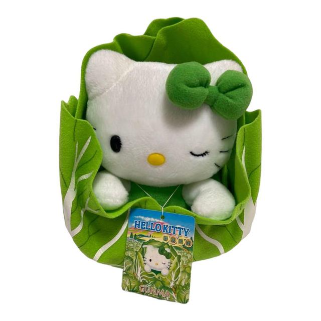 ご当地キティ 群馬限定 キャベツ ぬいぐるみ Mサイズ 산리오 【ご当地