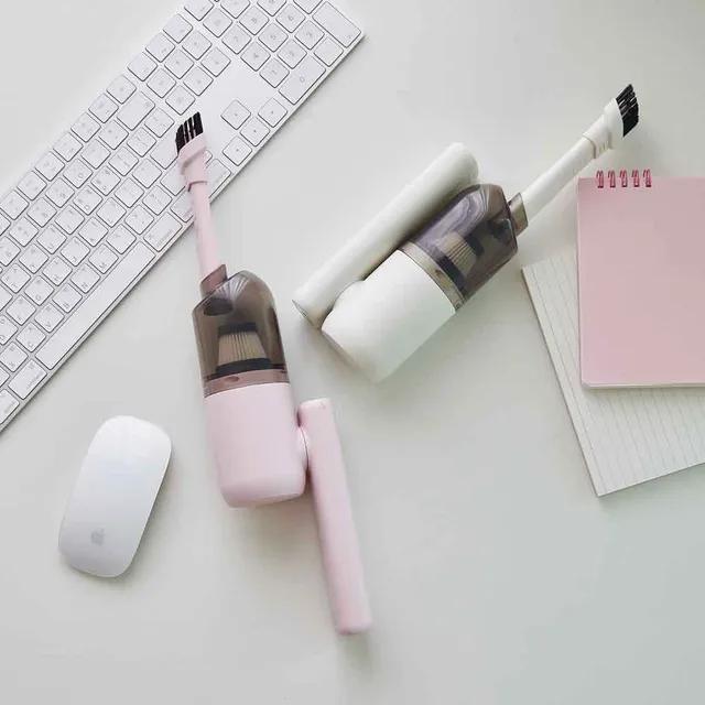 핑크핫템🩷단미 차량용 책상용 휴대용 무선 청소기 다용도 핸디형 DA-VCL01M