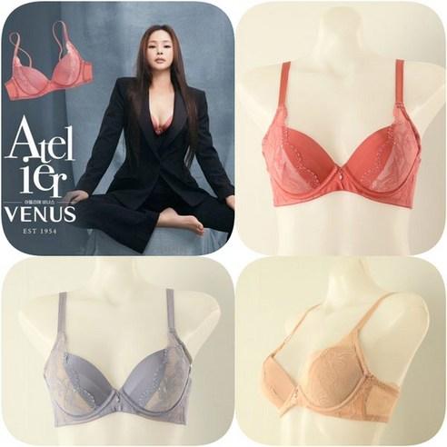 [비너스] 24FW(CD컵)이하늬광고 메인 메모리몰드 아뜰리에브라 (VBR0990CD) - 브래지어 | 쿠팡