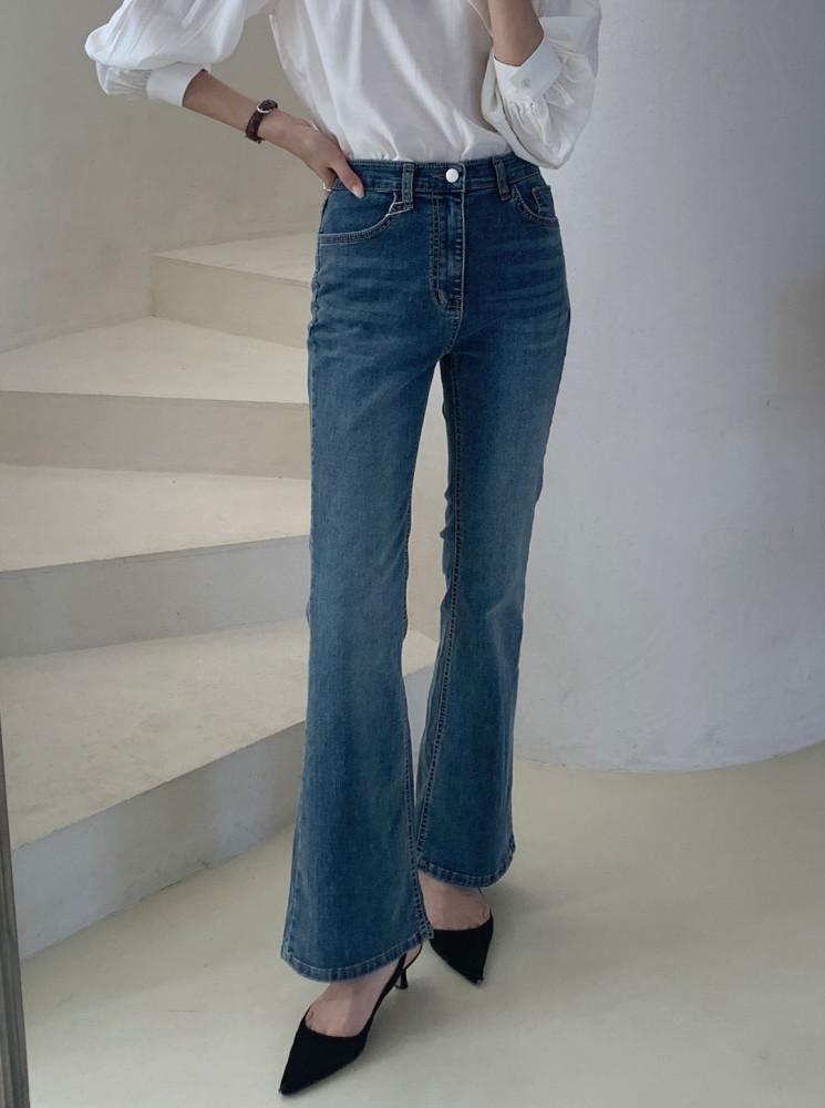 [4/1이후 순차발송] 그레이시 스프링 부츠컷 데님