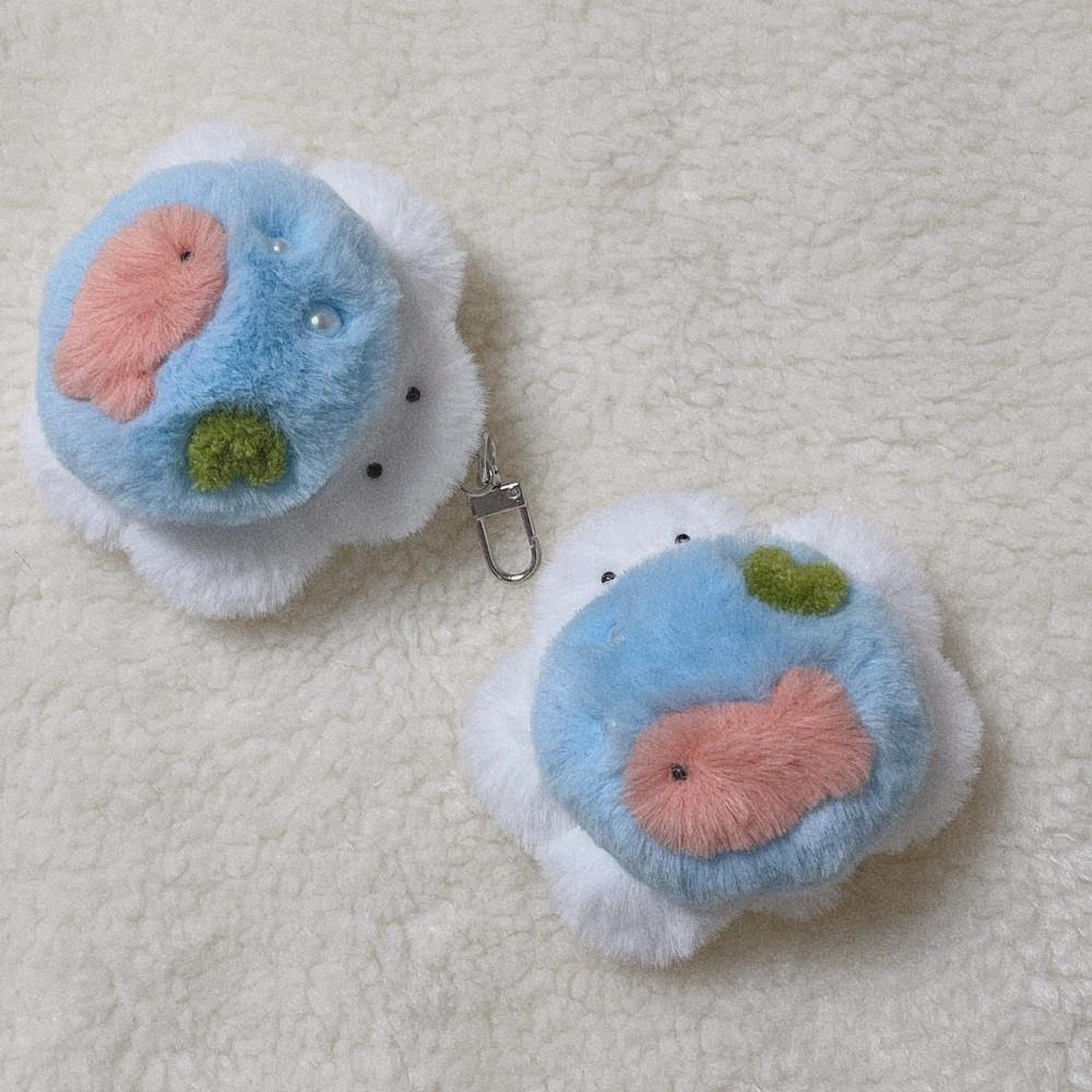 [7月 재입고 예정] 도러피 x 츄플레이。금붕어 어항 거북이 인형 키링 키홀더