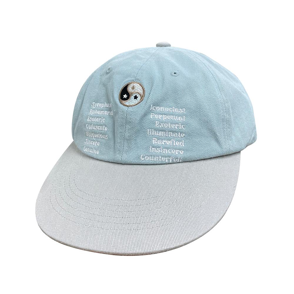 TT Yin Yang Washed Cap Sky Blue