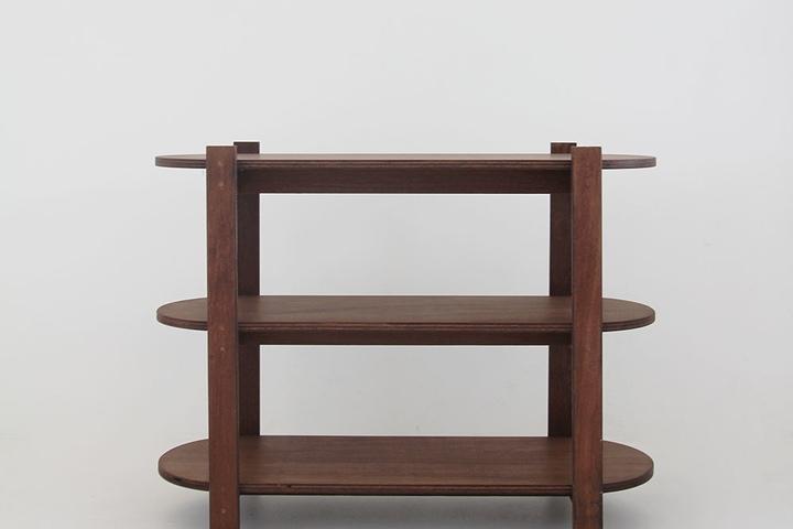 Ojeu 오즈 3단 라운드 선반